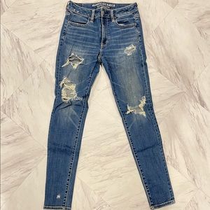 American Eagle High Rise Denim Size 4